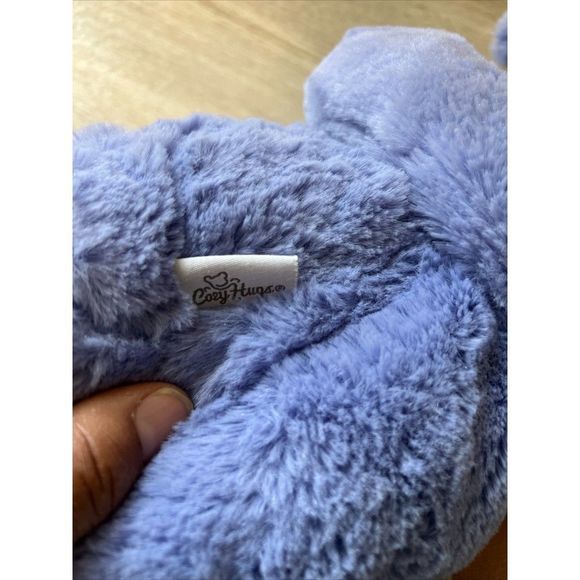 Cuddle Hugs Blue Elephant Freeze and Microwave Bean Weighted Stuffed Animal - Picture 5 of 7